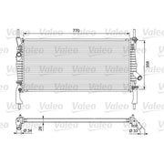 Valeo Engine Radiator 701731