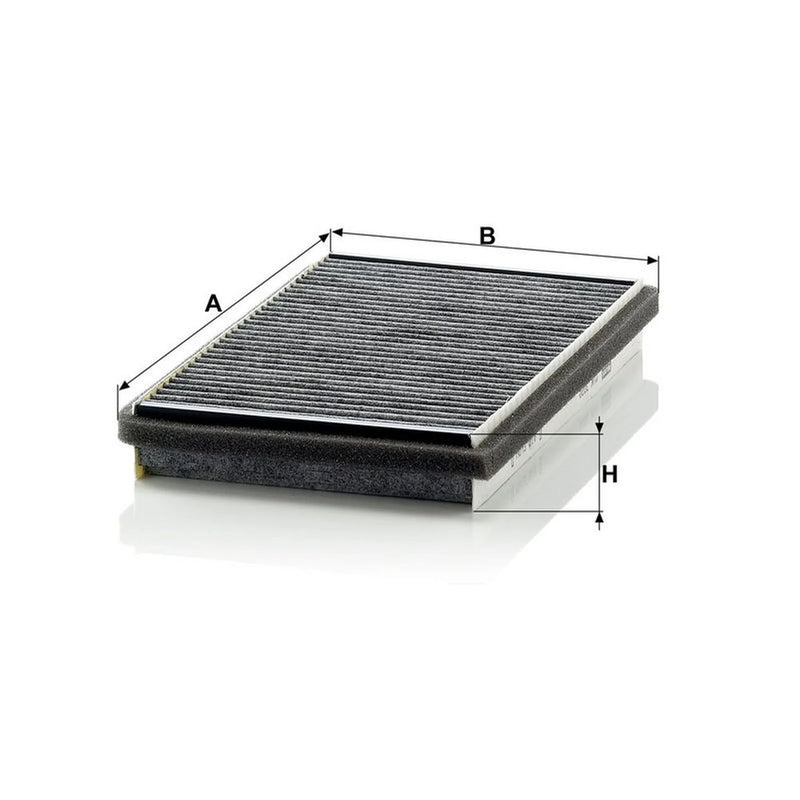 MANN-FILTER Cabin Air Filter (Pollen Filter) Eng.compart. pas fits Fiat Multipla