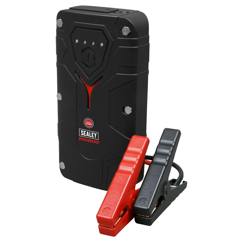 Sealey RoadStartï 1200A 12V Lithium-ion Jump Starter Power Pack RS1200 Sealey - Dynamic Drive