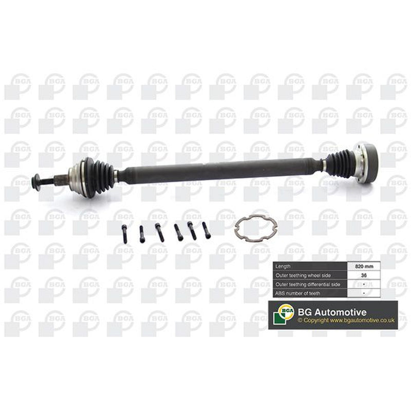 BGA CV Drive Shaft Driveshaft Front Right fits Audi A3 2012-2020 1.2 1.4 1.6 2.0