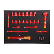 Laser Insulated Socket Set in Foam Inlay 8484 Laser - Dynamic Drive