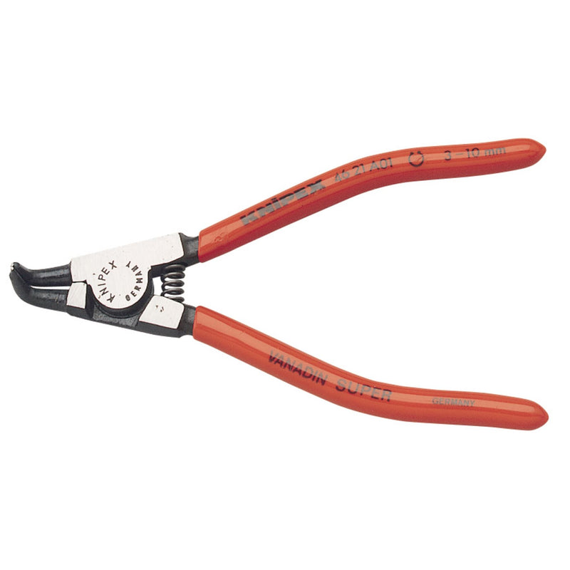 Draper Knipex 46 21 A01 SBE A01 Bent External Circlip Pliers, 3 - 10mm 80917 Draper - Dynamic Drive