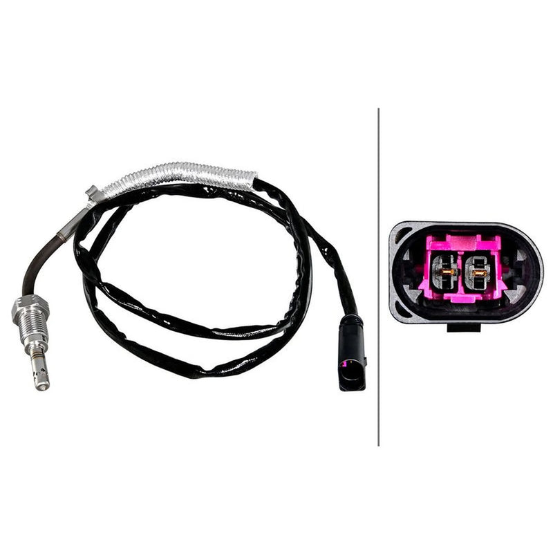 Hella Exhaust Gas Temperature Sensor before exhaust turb fits Audi A4 Allroad B9