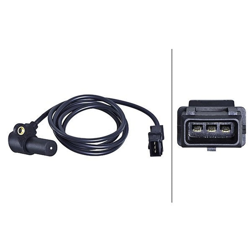 Hella Crankshaft Position Sensor fits Opel Frontera A 1992-1998 2.4