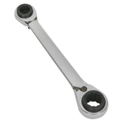 Siegen 4-in-1 Reversible Ratchet Ring Spanner 72 Tooth Siegen  - Dynamic Drive