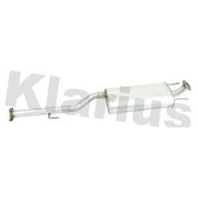 Klarius Box With Centre Pipe Centre fits Toyota Hilux Vigo VII Pickup 2005-2015