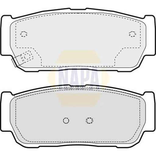 NAPA Rear Brake Pad Set NBP1877