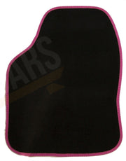 Sakura VR Cerise Embroidered Edging Car Mat Set (Front & Rear) Universal Sakura - Bars 4 Cars
