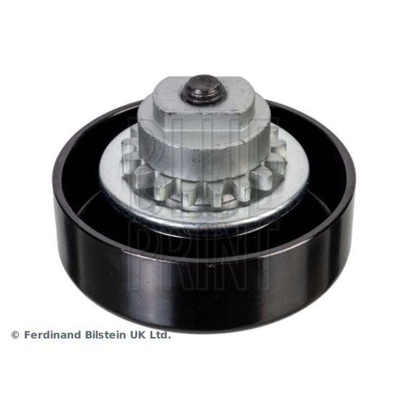 Blue Print V-Ribbed Belt Tensioner Pulley 70mm OD Wide Metal fits Chevrolet Aveo