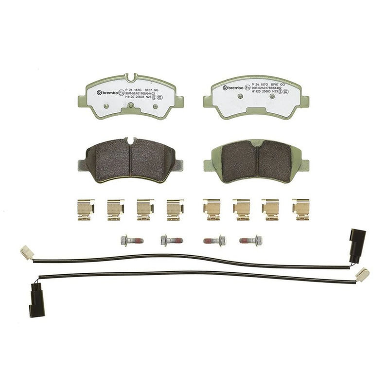 Brembo 4 x Rear Brake Pad Set fits Ford Tourneo Custom V362 Bus 2012-2023