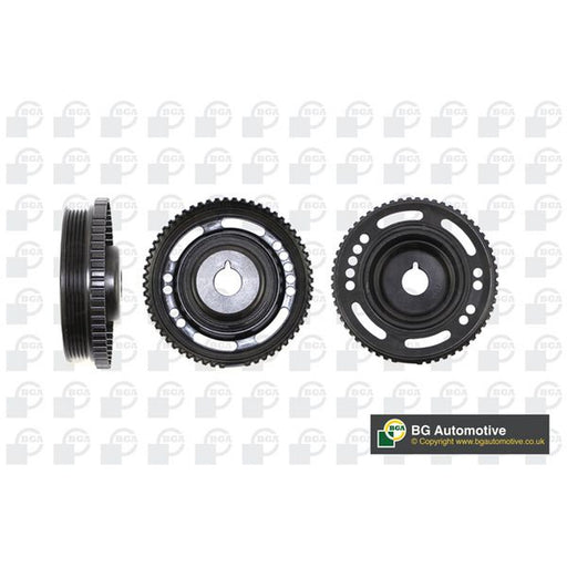 BGA Crank Shaft Belt Pulley fits Opel Astra G 1998-2009 1.4 1.6 1.8