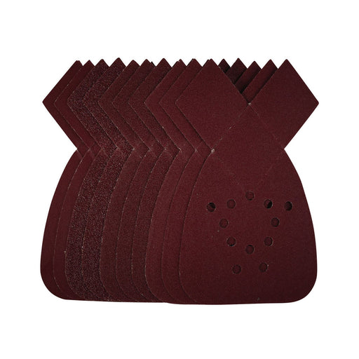 Draper Detail Sanding Sheets with Hook and Loop, 140mm, Assorted Grit, SSD4 (Pac Draper - Dynamic Drive