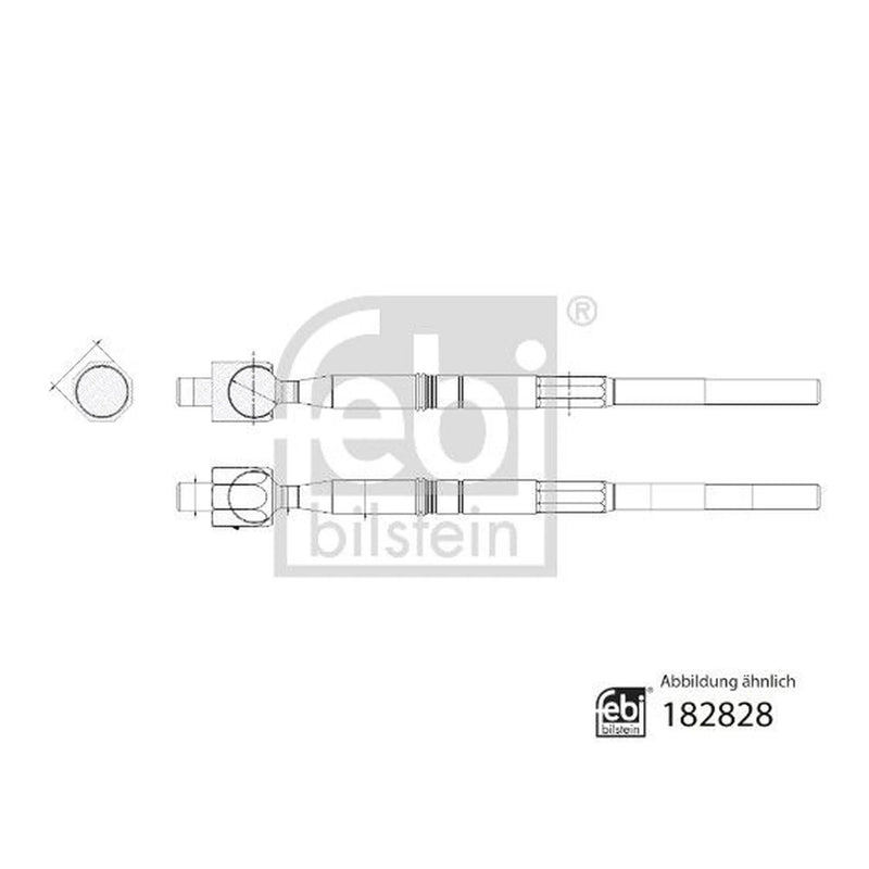 Febi Stabiliser Drop Link Front Right 182828