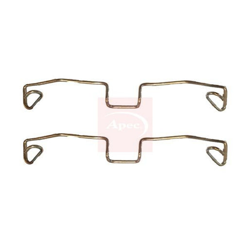 Apec Brake Pad Accessory Fitting Kit Front fits Audi A6 C5 1997-2005