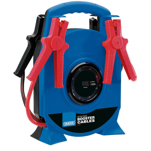 Draper Retractable Booster Cables, 3.5m x 29mm&sup2; 92700 Draper - Dynamic Drive