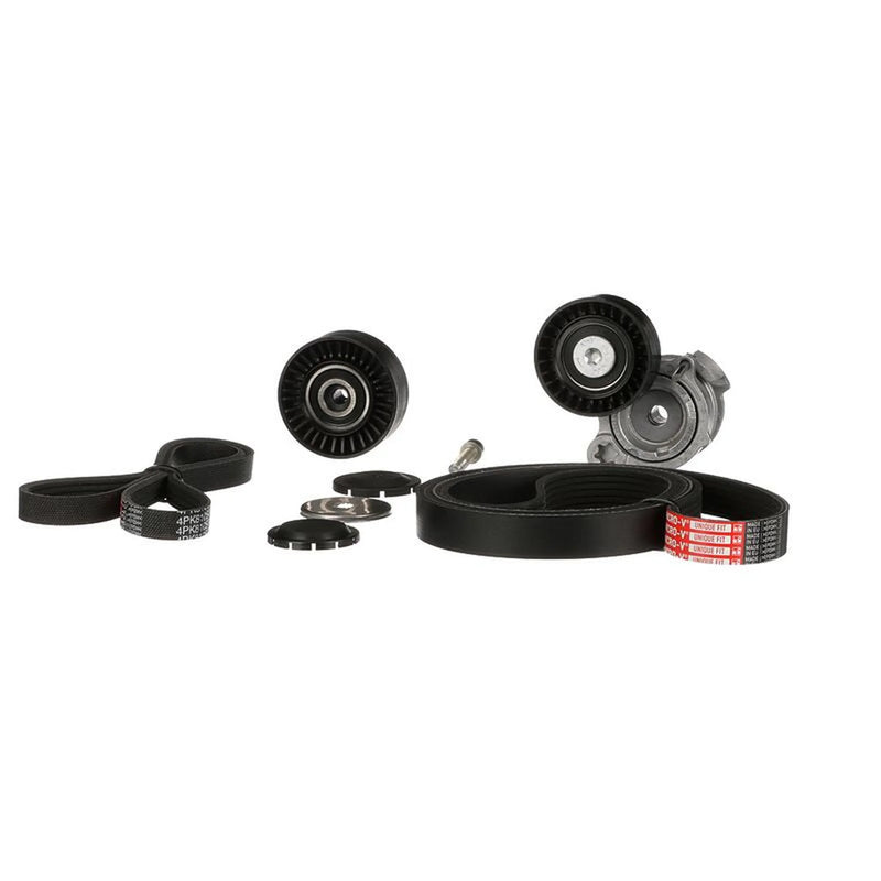 Gates V-Ribbed Belt Set fits BMW 1 2004-2011