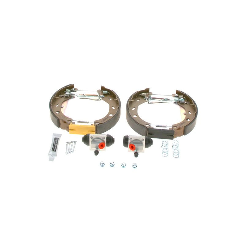 Bosch Brake Shoe Set Axle Kit fits Smart Fortwo 2007-2010