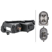 Hella Front Right Fog Light P21W fits VW Polo V 2009-2022
