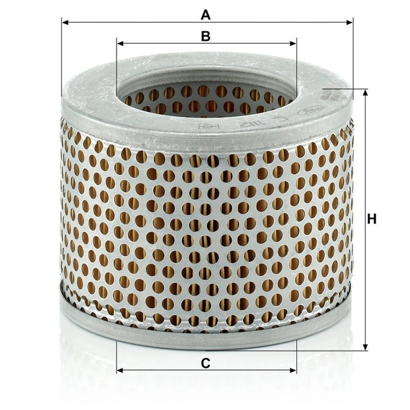 MANN-FILTER Engine Air Filter fits BMW Isetta 1956-1963
