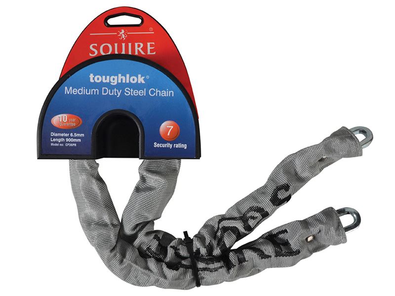 Squire CP36PR Security Chain 90cm x 6.5mm Squire - Dynamic Drive