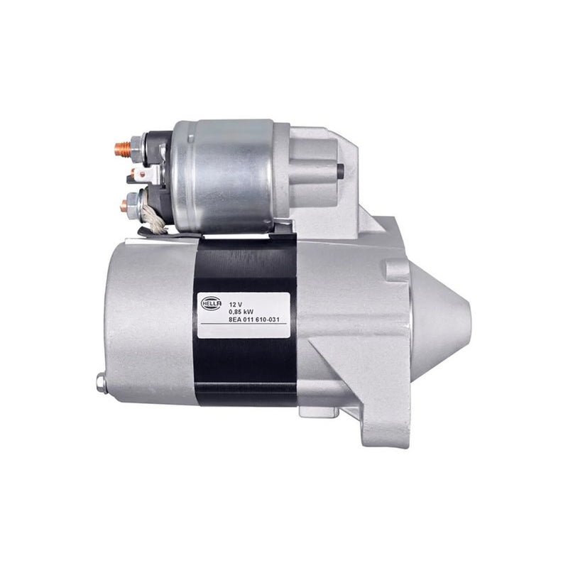Hella Starter Motor 12V 0.85kW 9 Teeth fits Nissan Kubistar 2003 on 1.2