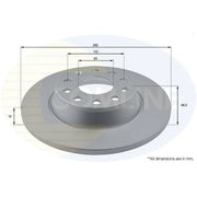 Comline Front & Rear Brake Discs & Pads fits VW Sharan 2010-2022 1.4 2.0
