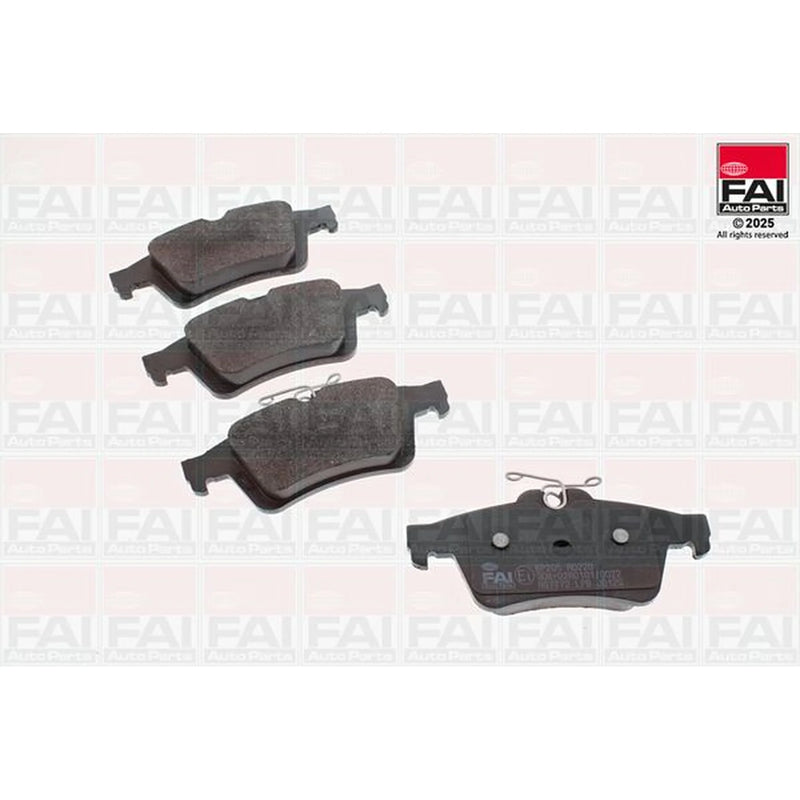 FAI Front & Rear Pads fits Ford Kuga II 2013-2019 1.5 1.6