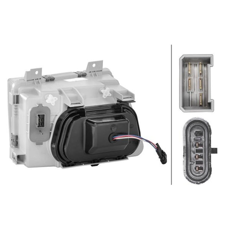 Hella Headlight Headlamp H1/H1 Left fits Mercedes-Benz Vario 1996-2013