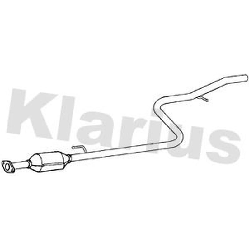 Klarius Catalyst Type Approved fits Fiat Doblo 2001 on 1.9
