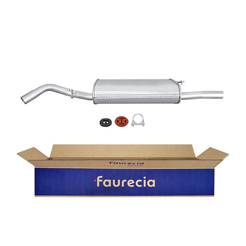 Hella End Silencer Rear fits Ford Escort 1995-1999 1.6