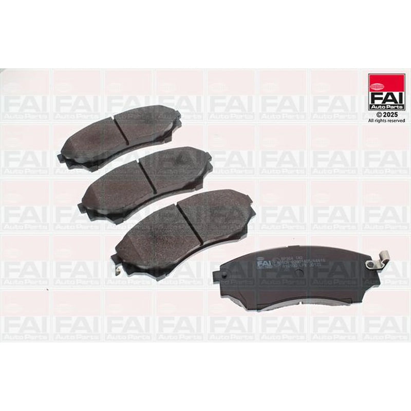 FAI Front Brake Pad Set fits Ford Ranger 1999-2012 2.5 3.0
