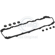 Elring Cylinder Head Cover Gasket Set fits Audi 100 C3 1989-1991 2.4