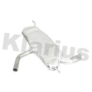 Klarius Box With Tail Pipe Rear fits Skoda Yeti 2009-2015 1.2