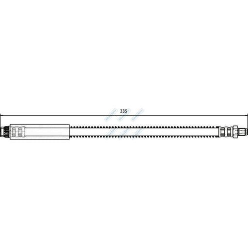 Apec Brake Hydraulic Hose Line Front BHO4066