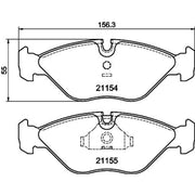 DON Front Brake Discs & Pads fits Saab 9000 1984-1998 2.0 2.3 3.0