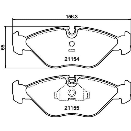 DON Front Brake Discs & Pads fits Saab 9000 1984-1998 2.0 2.3 3.0