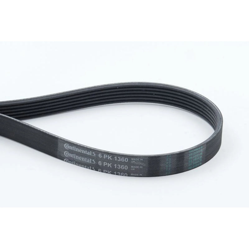 Continental CTAM Multi V-Ribbed Drive Belt fits Chevrolet Aveo 2011-2015 1.3