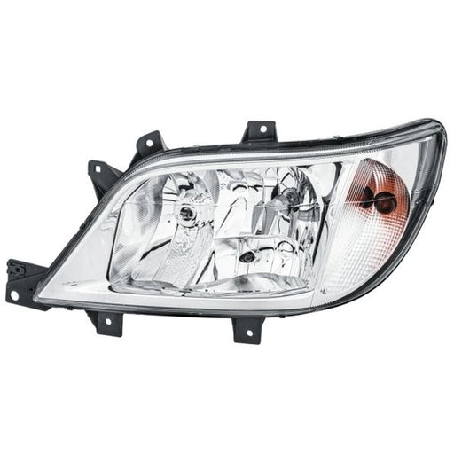 Hella Headlight Headlamp W5W Left fits Mercedes-Benz Sprinter 2-T 1995-2006