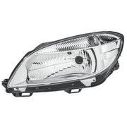 Hella Headlight Headlamp PY21W Left fits Skoda Fabia II 2006-2014