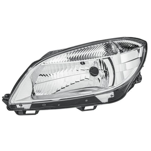 Hella Headlight Headlamp PY21W Left fits Skoda Fabia II 2006-2014