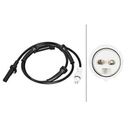 Hella ABS Wheel Speed Sensor Rear fits Opel Vivaro A 2001-2014 1.9 2.0 2.5