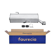 Hella End Silencer Rear fits Peugeot 206 1998-2012 1.1 1.4 1.6