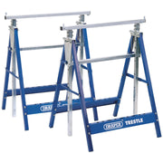 Draper Pair of Telescopic Trestle/Saw Horse 54053 Draper - Dynamic Drive