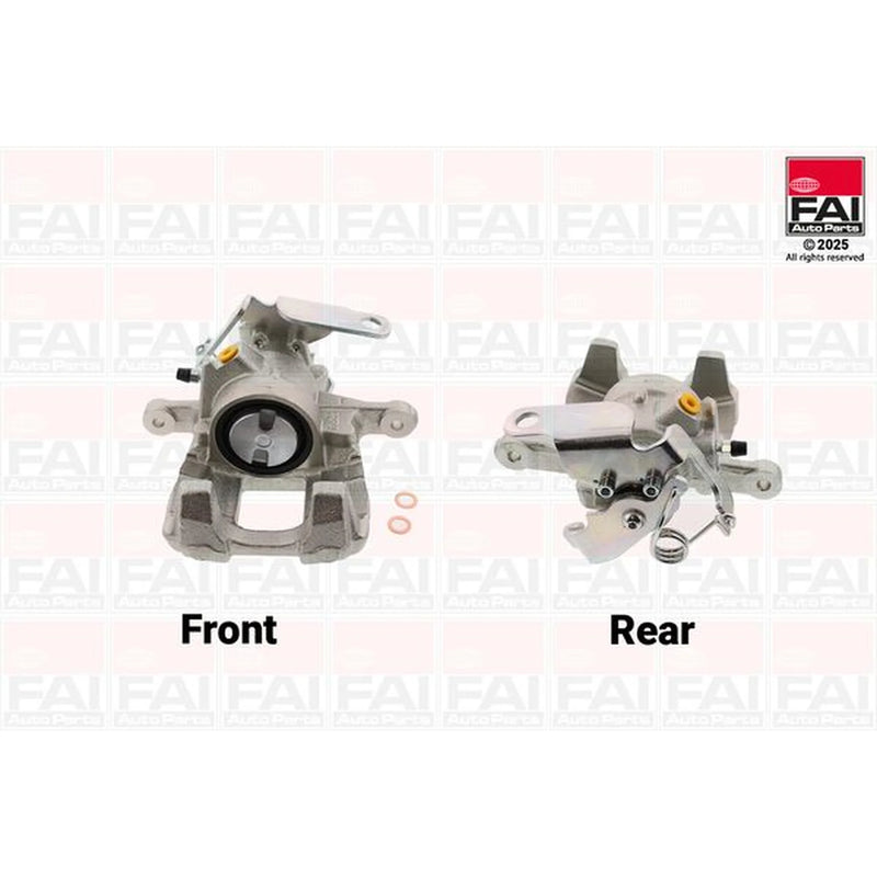 FAI Brake Caliper Assembly Rear Right fits Ford Transit V363 2013-2024 2.0 2.2