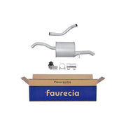 Hella End Silencer Rear fits Renault Captur I 2013-2019 1.2 1.5