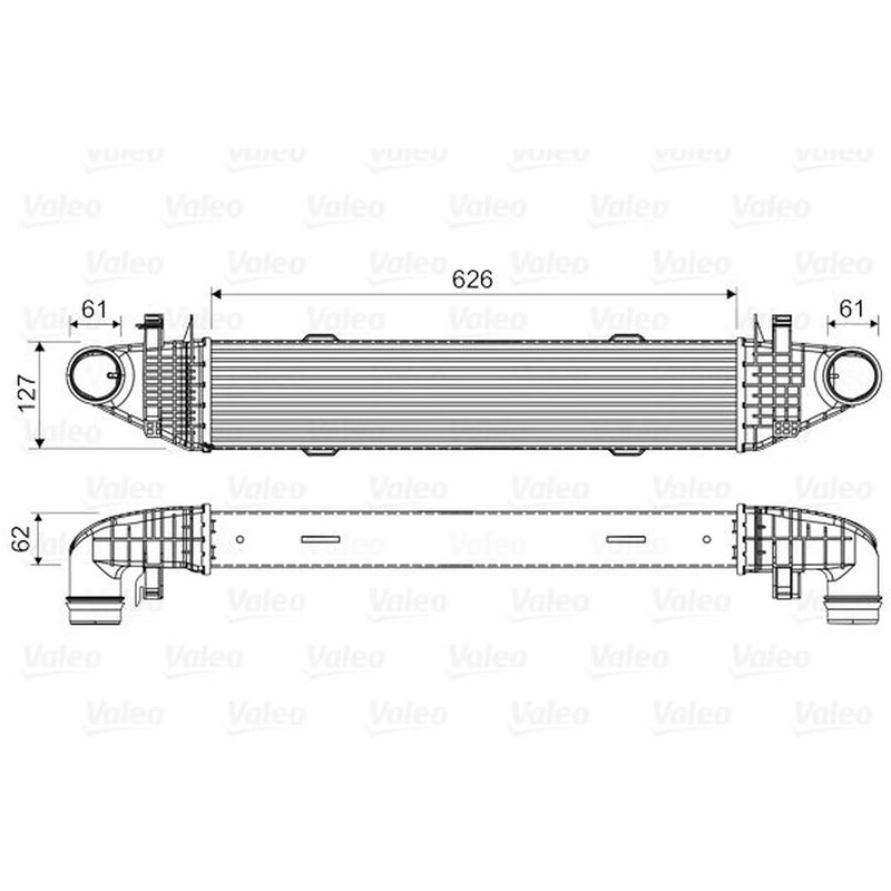 Valeo Intercooler (Charge Air Cooler) 818679