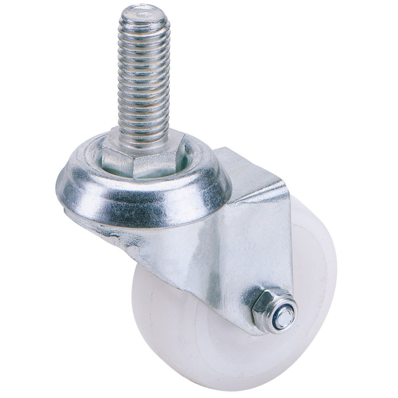 Draper Swivel Bolt Fixing Nylon Wheel, 50mm Diameter, S.W.L. 50kg 65494 Draper - Dynamic Drive