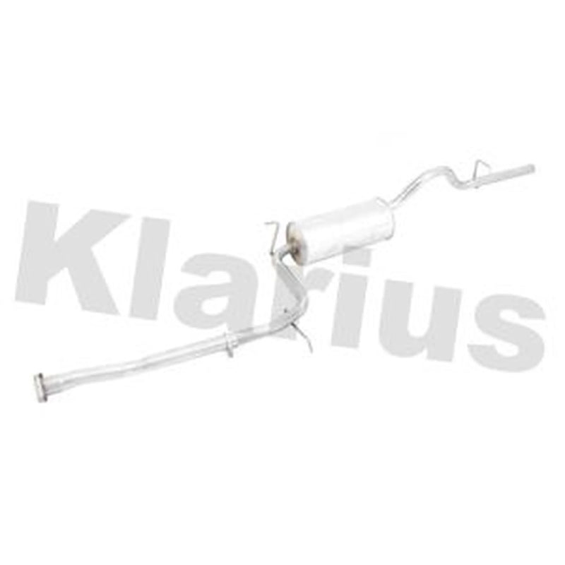 Klarius Box With Tail Pipe Rear fits Toyota Starlet 1984-1989 1.0