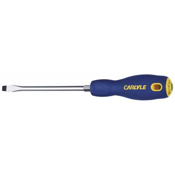 Carlyle Tools Screwdriver - Round Blade - Slotted - 5/16In. - image 1