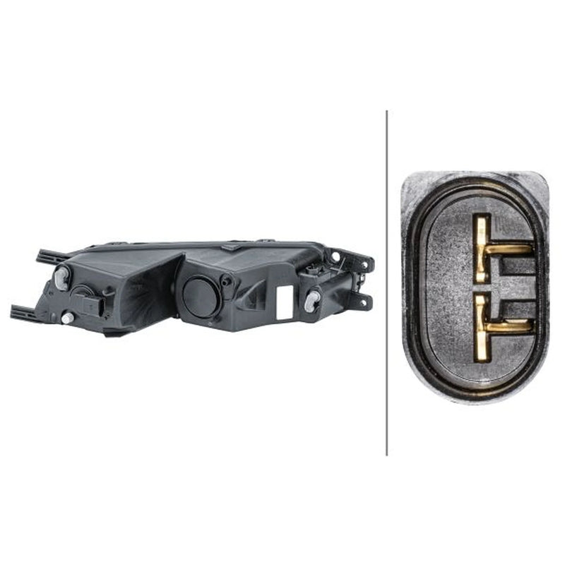 Hella Daytime Running Light P21W Left fits VW Passat Alltrack B8 2015-2024